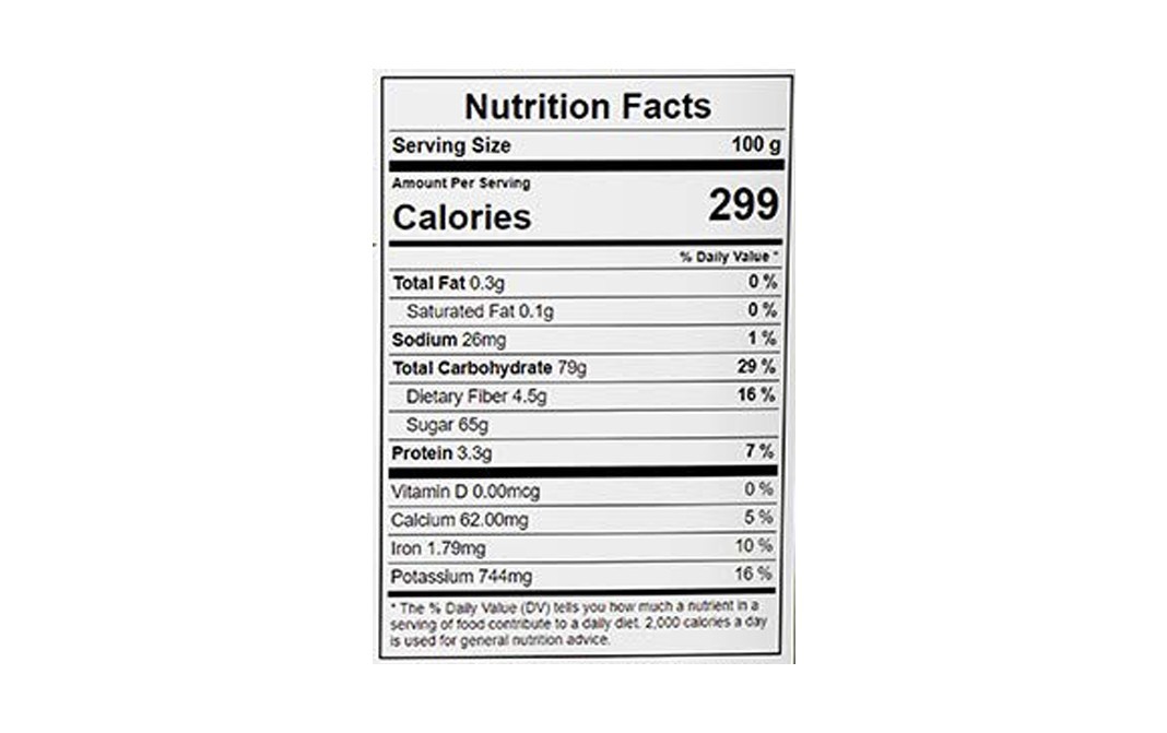 Forest Found Seedless Black Raisins    Pack  250 grams
